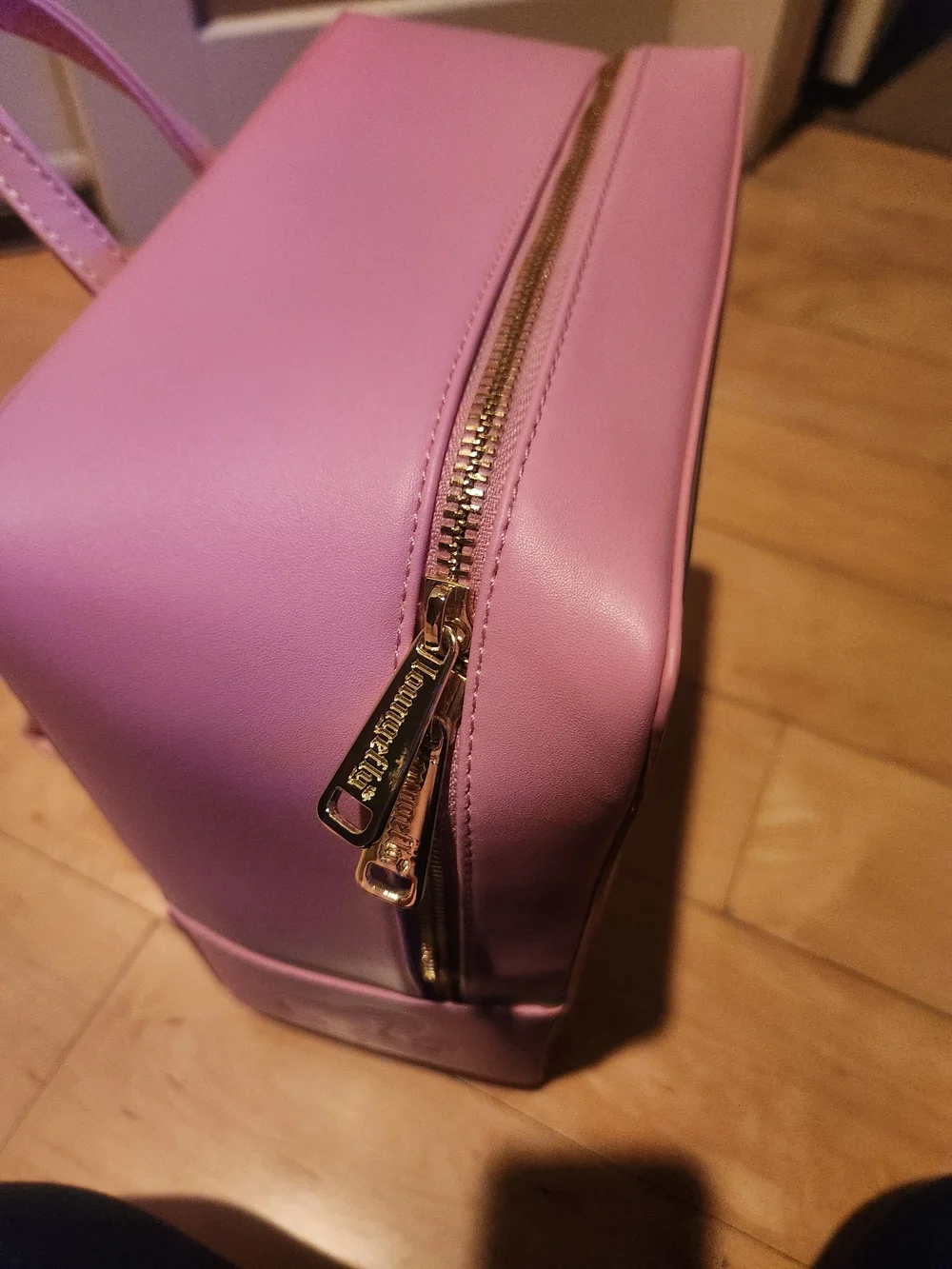 Loungefly Pink Barbie Display-Style Backpack with Rainbow Trim